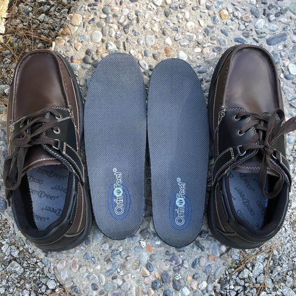 Orthofeet Shoes Orthofeet 422 Baton Rouge Mens Size 9 Boat Shoe